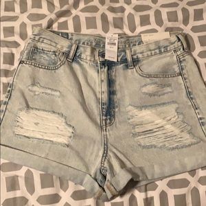 AE high rise mom short